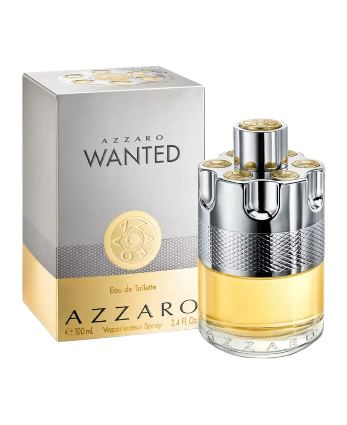 Azzaro Wanted for Men Eau de Toilette (EDT) Spray 3.4 oz (100 ml) 3351500016617