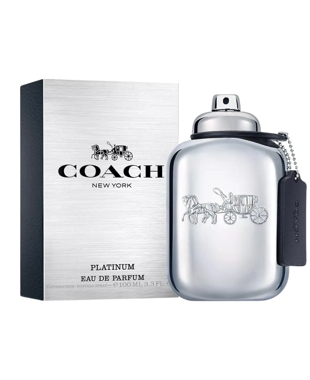 Coach Platinum for Men Eau de Parfum (EDP) Spray 3.4 oz (100 ml) 3386460096867