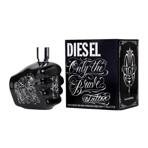 Diesel Only The Brave Tattoo for Men Eau de Toilette (EDT) Spray 4.2 oz (125 ml) 3605521534200