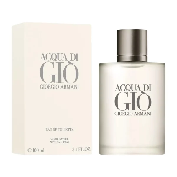 Giorgio Armani Acqua di Gio for Men Eau de Toilette (EDT) Spray 3.4 oz (100 ml) 3360372058878