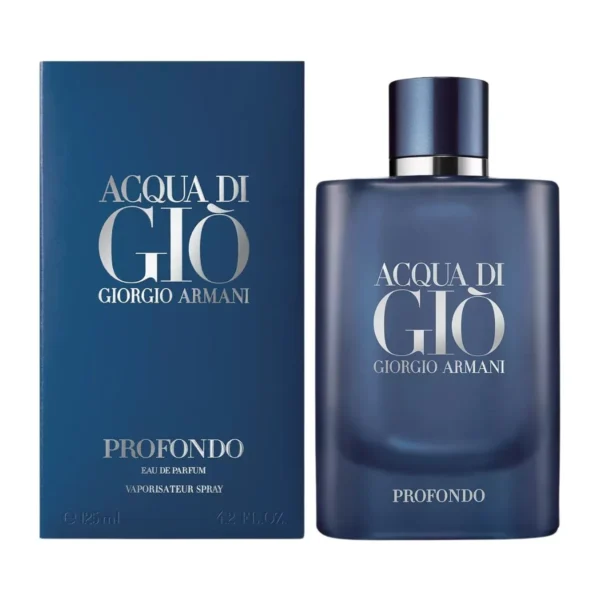 Giorgio Armani Acqua di Gio Profondo for Men Eau de Parfum (EDP) Spray 4.2 oz (125 ml) 3614272865235