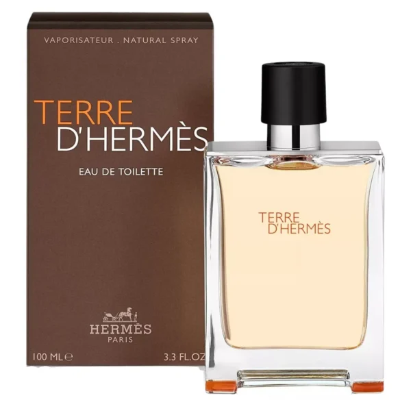 Hermes Terre D'Hermes for Men Eau de Toilette (EDT) Spray 3.4 oz (100 ml) 3346130009603