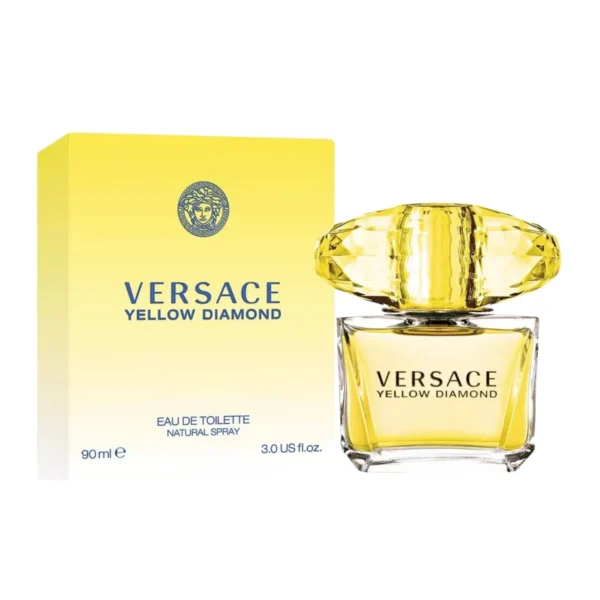 Versace Yellow Diamond for Women Eau de Toilette (EDT) Spray 3 oz (90 ml) 8011003804566