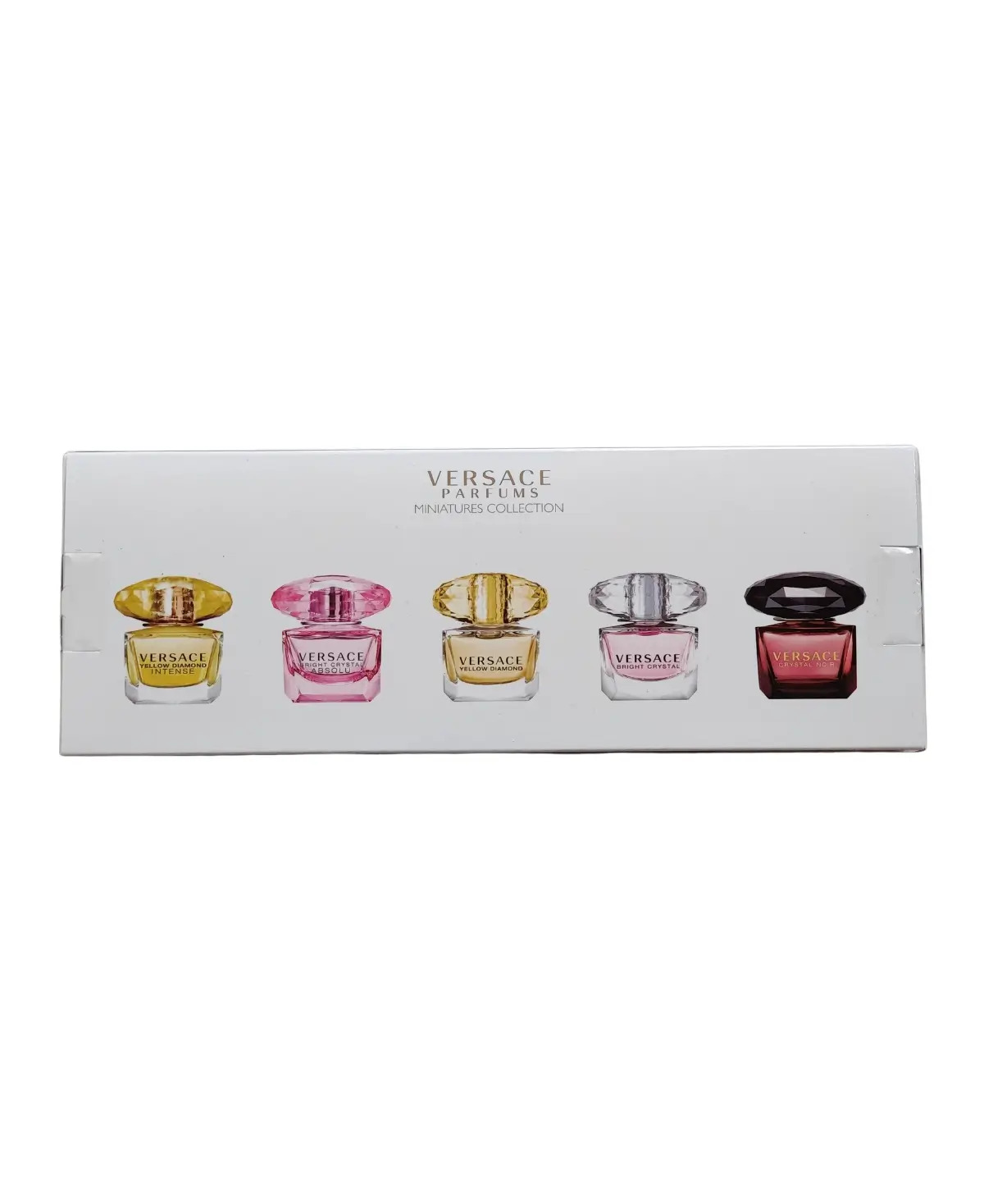 Versace 5 pcs Mini Variety Gift Set for Women Eau de Toilette (EDT) Spray 8011003874941