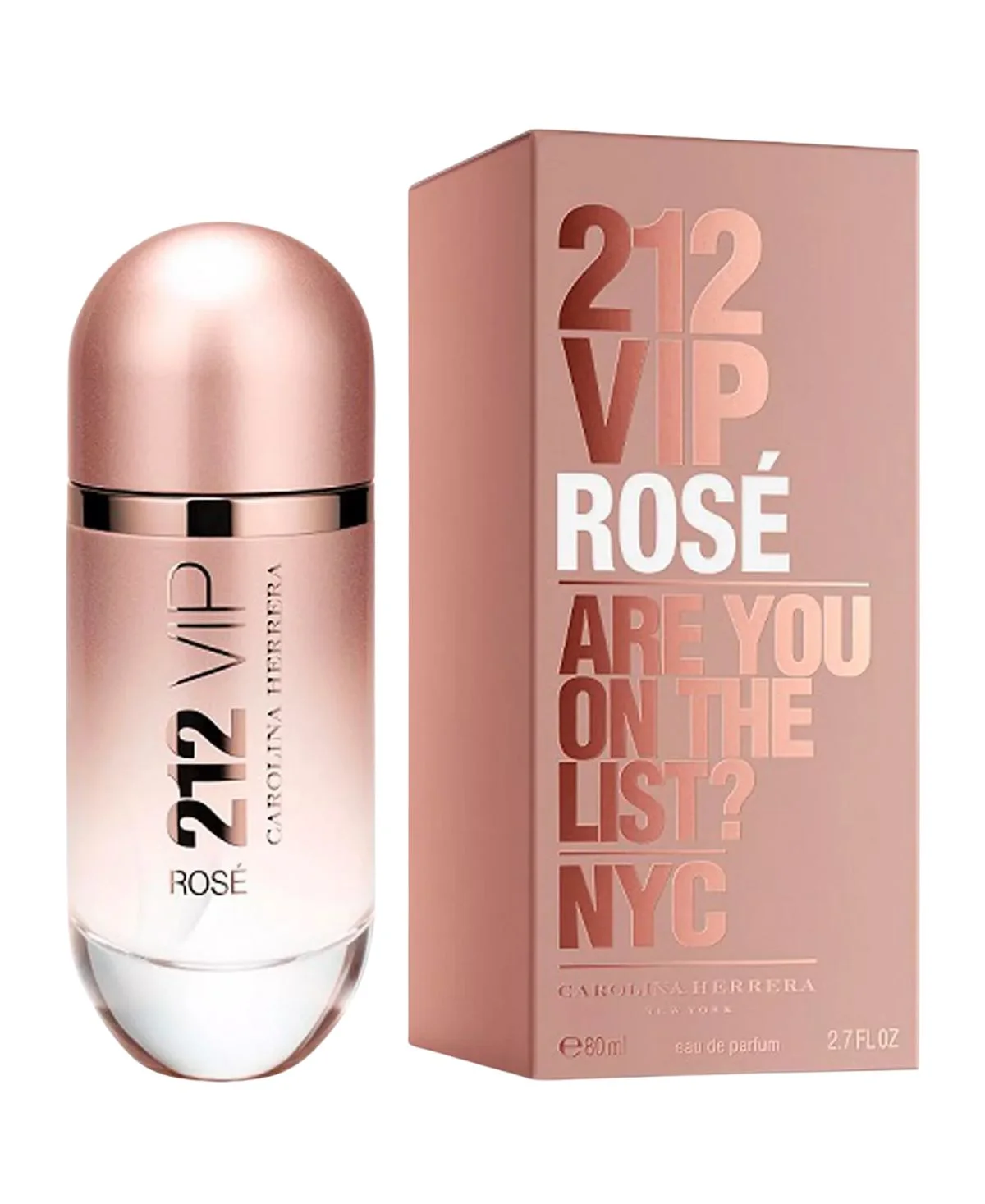 Carolina Herrera 212 VIP Rose for Women Eau de Parfum (EDP) Spray 2.8 oz (80 ml) 8411061777176