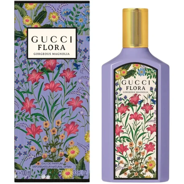 Gucci Flora Gorgeous Magnolia for Women Eau de Parfum (EDP) Spray 3.4 oz (100 ml) 3616303470791