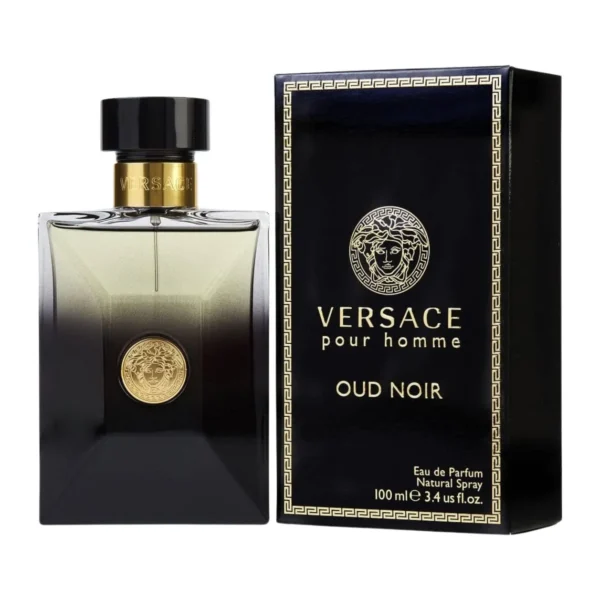 Versace Pour Homme Oud Noir for Men Eau de Parfum (EDP) Spray 3.4 oz (100 ml) 8011003811274