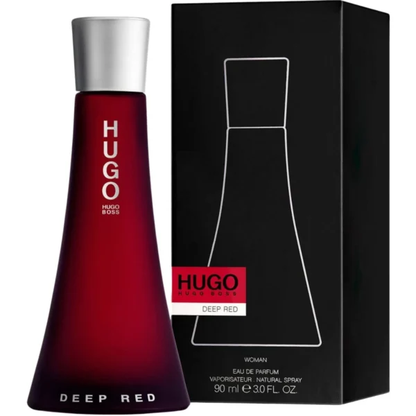 Hugo Boss Deep Red for Women Eau de Parfum (EDP) Spray 3 oz (90 ml) 737052683553