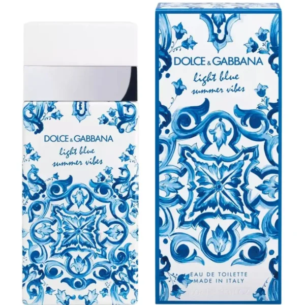 Dolce & Gabbana Light Blue Summer Vibes for Women Eau de Toilette (EDT) Spray 3.4 oz (100 ml) 8057971183500