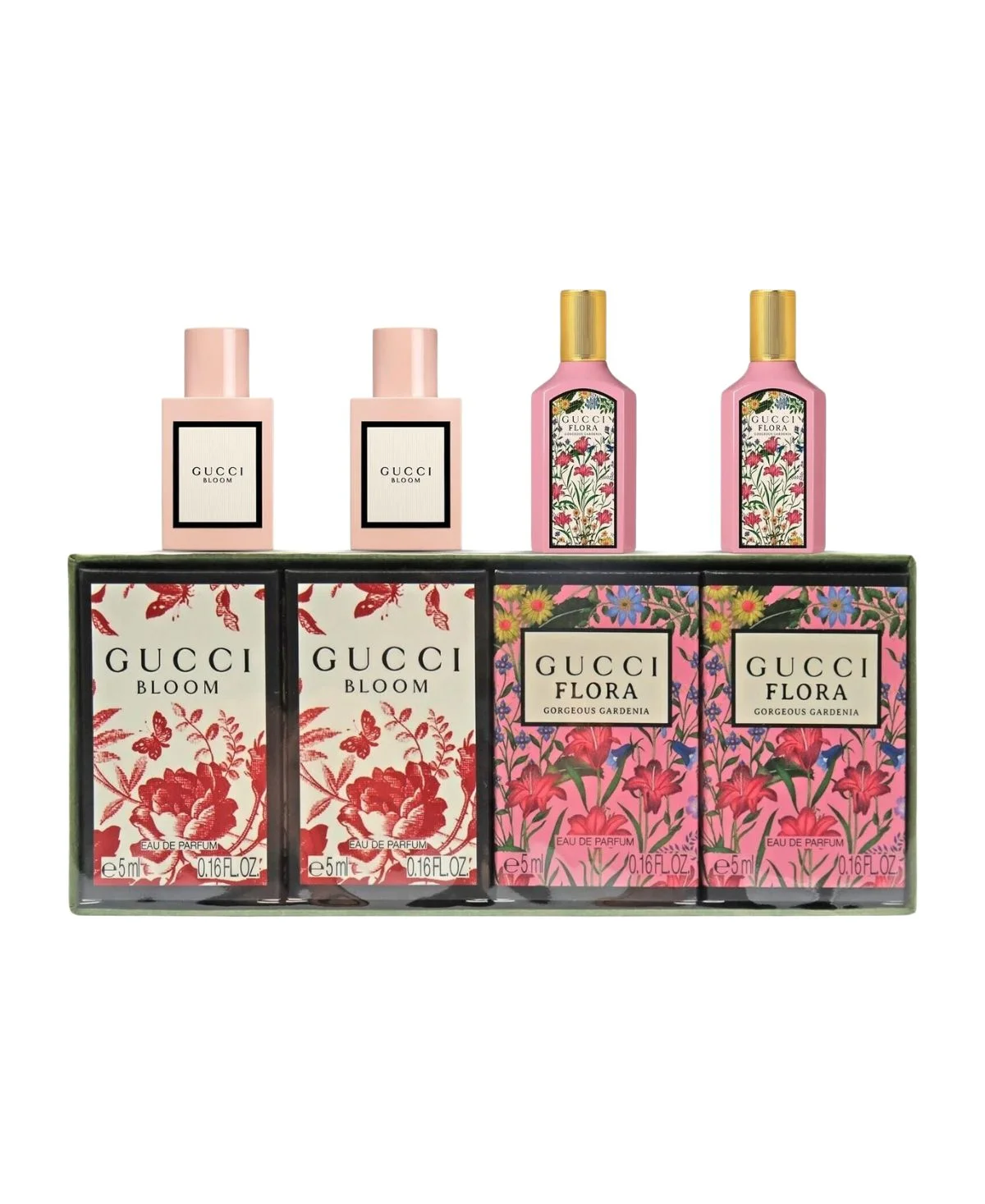 Gucci 4 pcs Mini Variety Gift Set for Women Eau de Parfum (EDP) Spray 1.7 oz (50 ml) 3616303465223