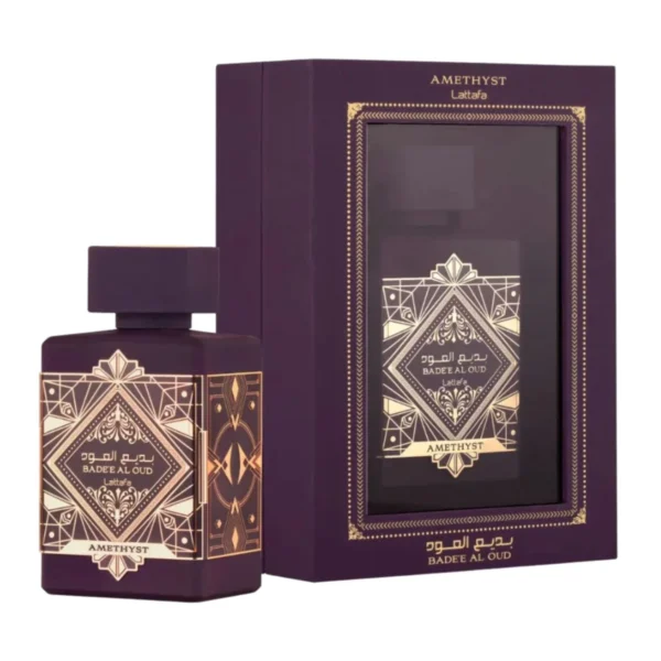 Lattafa Badee Al Oud Amethyst for Unisex Eau de Parfum (EDP) Spray 3.4 oz (100 ml) 6291108733875