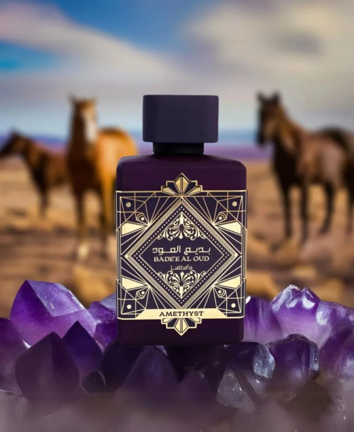 Lattafa Badee Al Oud Amethyst for Unisex Eau de Parfum (EDP) Spray