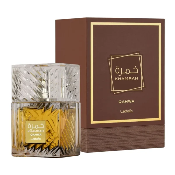 Lattafa Khamrah Qahwa for Unisex Eau de Parfum (EDP) Spray 3.4 oz (100 ml) 6290360593661