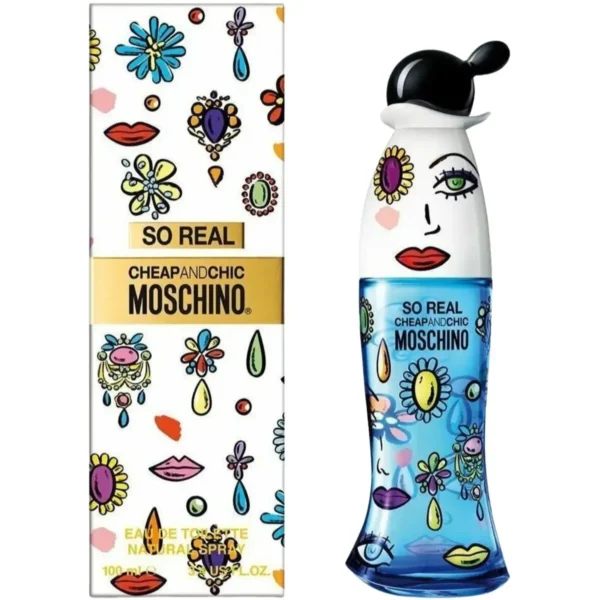 Moschino So Real Cheap and Chic for Women Eau de Toilette (EDT) Spray 3.4 oz (100 ml) 8011003838400