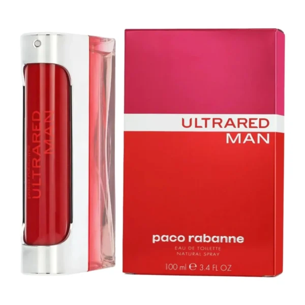 Paco Rabanne Ultrared Man for Men Eau de Toilette (EDT) Spray 3.4 oz (100 ml) 3349666005972