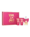 Juicy Couture Viva La Juicy 3 pcs Gift Set for Women Eau de Toilette (EDT) Spray 3.4 oz (100 ml) 719346264396