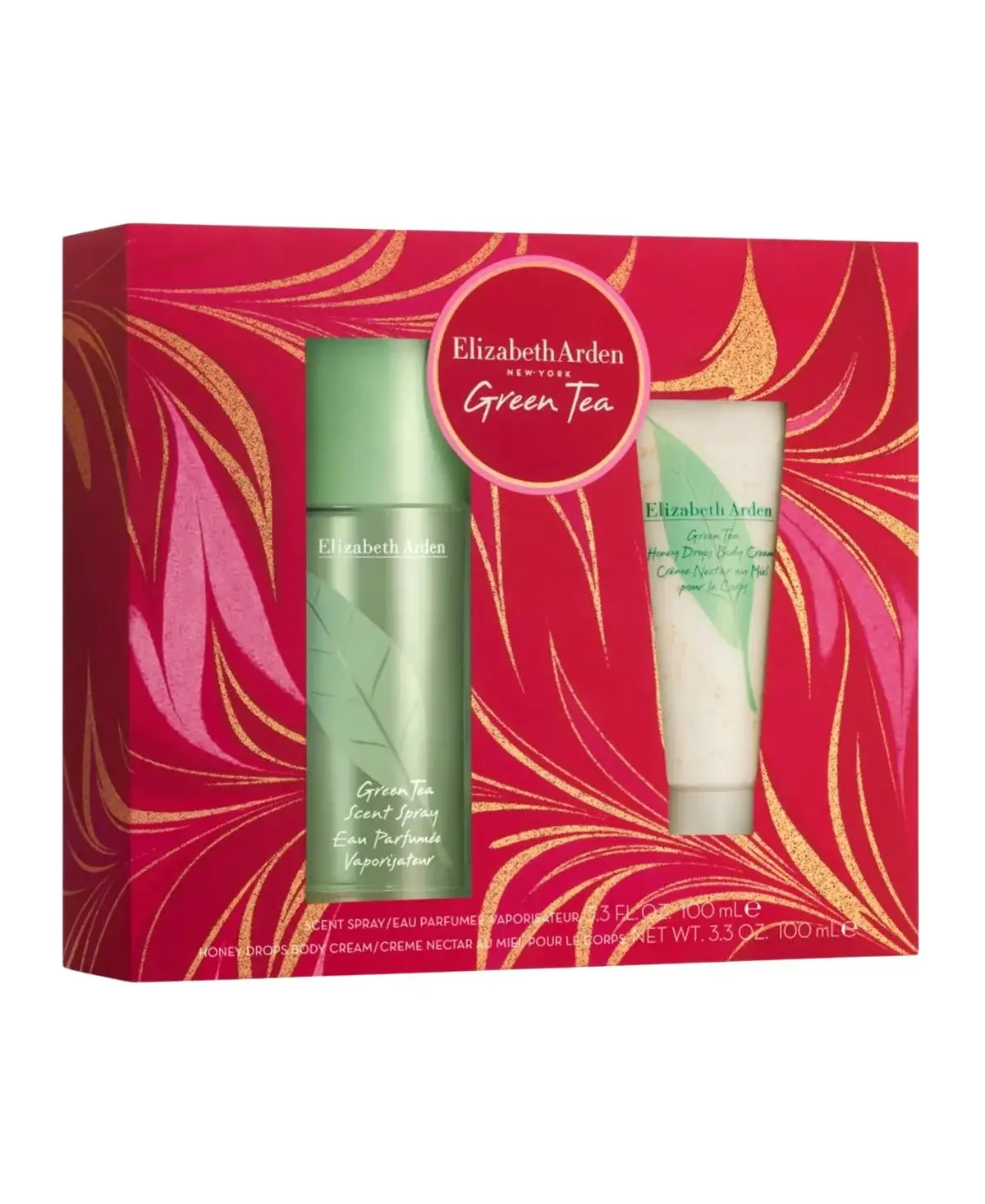 Elizabeth Arden Green Tea 2 pcs Gift Set for Women Eau de Parfum (EDP) Spray 3.4 oz (100 ml) 085805258757