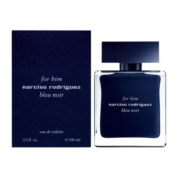 Narciso Rodriguez For Him Bleu Noir for Men Eau de Toilette (EDT) Spray 3.4 oz (100 ml) 3423478806054