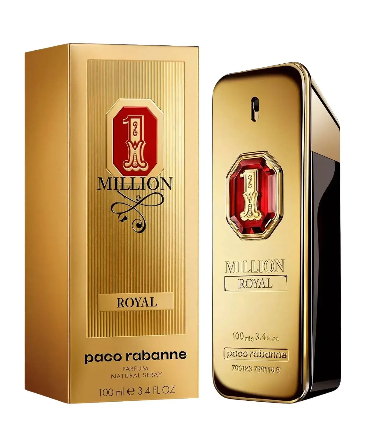 Paco Rabanne 1 Million Royal for Men Parfum (PER) Spray 3.4 oz (100 ml) 3349668617050