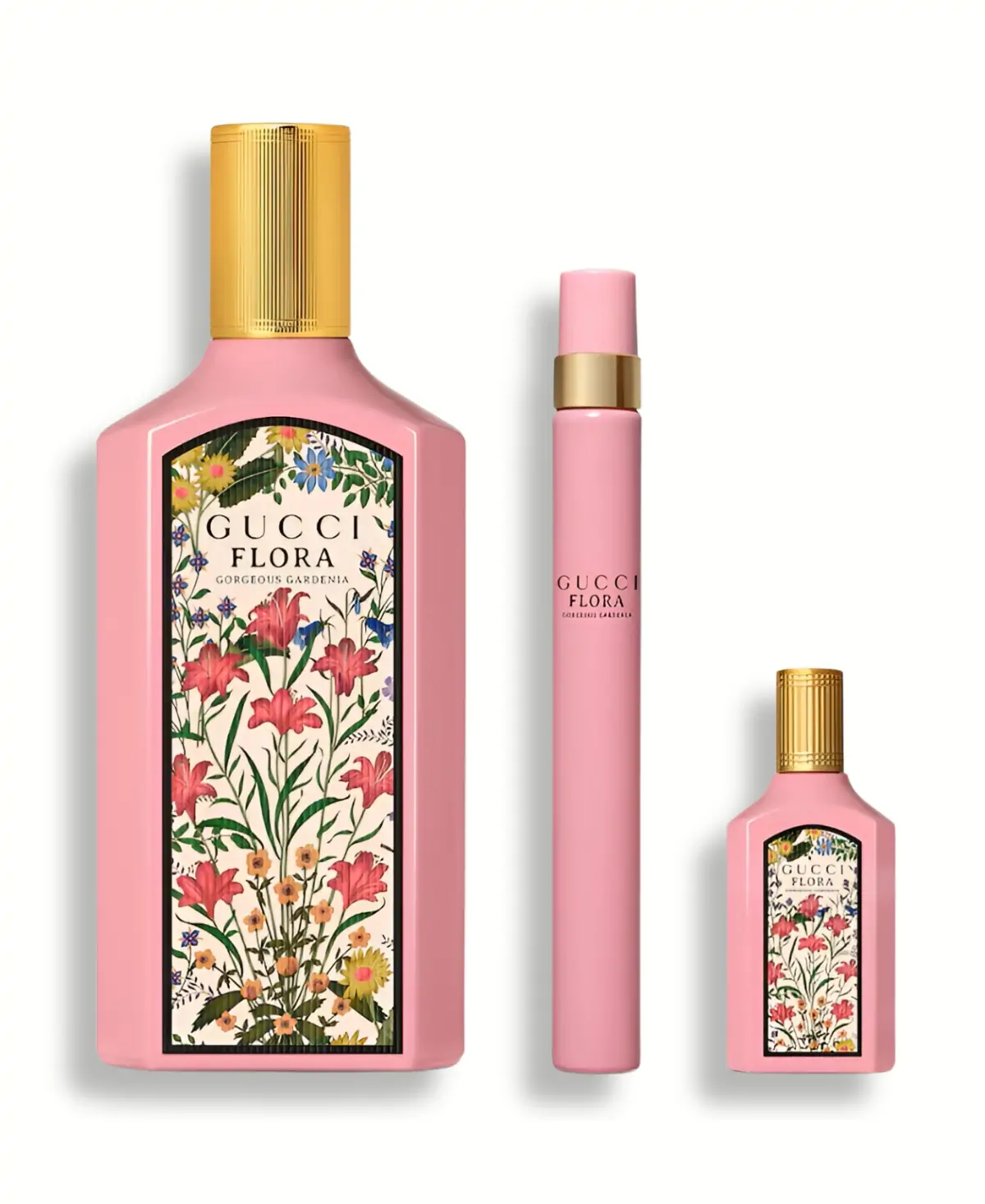 Gucci Flora Gorgeous Gardenia 3 pcs Gift Set Eau de Parfum EDP Spray for Women