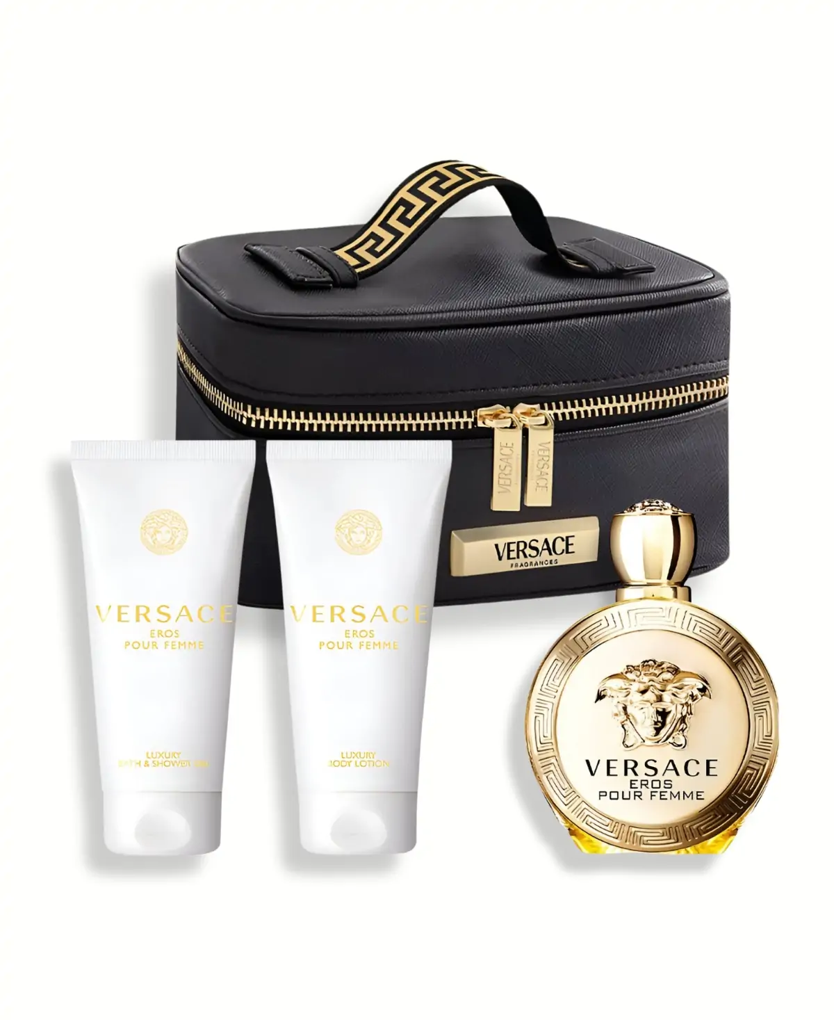 Versace Eros Pour Femme 4 pcs EDP Gift Set Eau de Parfum Spray for Women