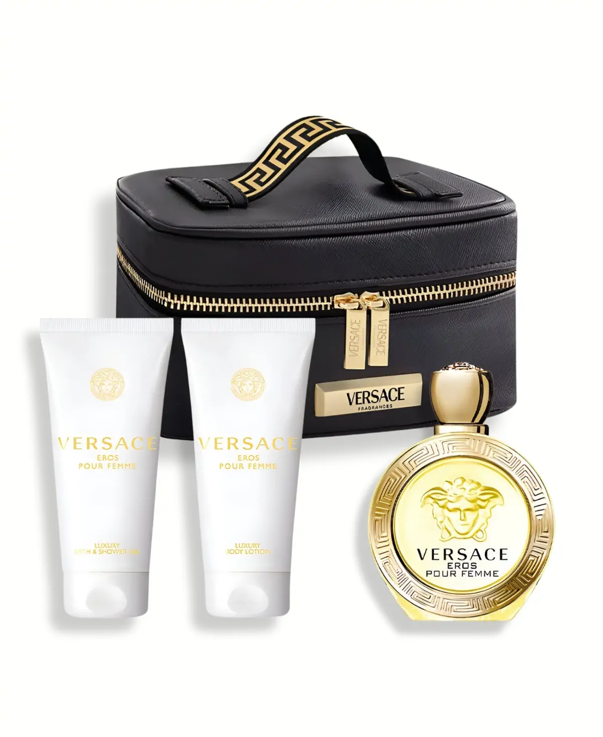 Versace Eros Pour Femme 4 pcs EDT Gift Set Eau de Toilette Spray for Women